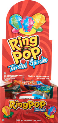 TOPPS RINGS POP SPIRAL, 24 X 14 G