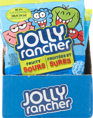 JOLLY RANCHER SOUR FRUIT CANDIES, 12 X 182 G