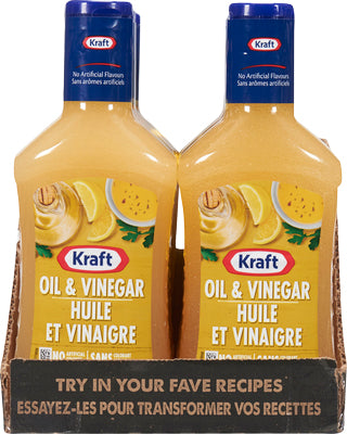 KRAFT VINEGAR & OIL VINAIGRETT, 10 X 475 ML