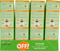 OFF! MOSQUITO LAMP REFILL, 8 X 2 UN