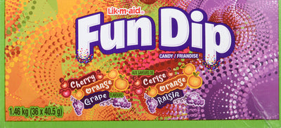 FUNDIP CANDY TRI CELL, 36 X 40.500 G