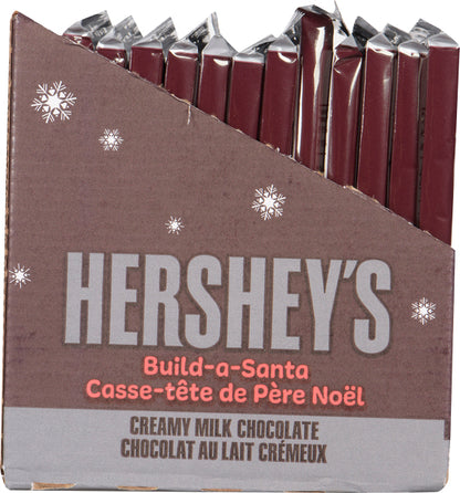 HERSHEY'S MILK/CHOC BUILD A SANTA, 12 X 113 G