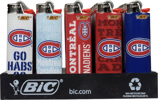 BIC LIGHTER NHL MONTREAL+, 50 X 1 UN