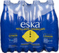 ESKA, LEMON CARBONATED BOTTLE SPRING WATER, 12 X 1 L
