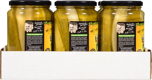 THEXTREM PICKLED CRISP QUARTERS, 6 X 750 ML