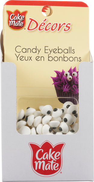 CAKEMATE DECO CANDY EYES, 6 X 25 G