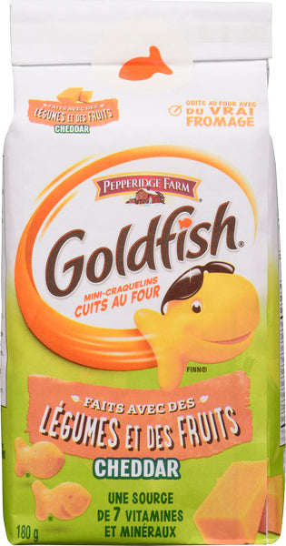 PEPPERIDGE FARM GOLDFISH RED LENTIL GARLIC, 12 X 180 G