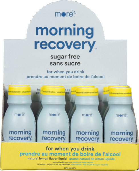 MORNING RECOVERY DIETARY SUPPLEMENT SUGAR/FREE, 24 X 100 ML