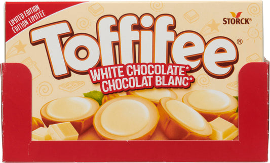 TOFFIFEE WHITE CHOCOLATE, 24 X 123 G