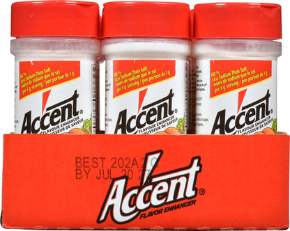 ACCENT SEASONING FLAVOR ENHANCER, 12 X 128 G