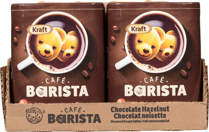 KRACAFBA COFFEE GRND CHOC HAZELNUT, 6 X 340 G