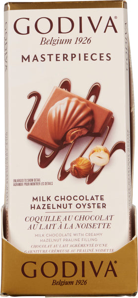 GODIVA MILK CHOCOLATE HAZELNUT OYSTER, 20 X 83 G