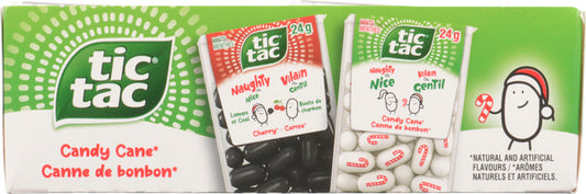 FERRERO TIC TAC MINT T50 CANDY CANE, 12 X 24 G