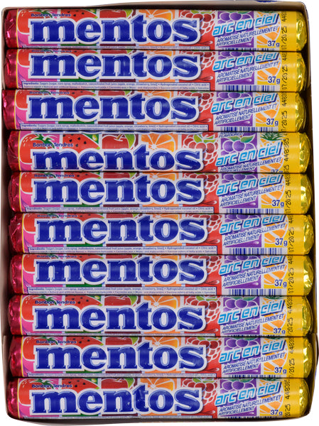 MENTOS RAINBOW, 20 X 37.400 G
