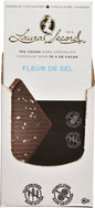 LAURA SECORD 70% COCOA CHOCOLATE WITH FLEUR DE SEL (SEA SALT), 12 X 100 G