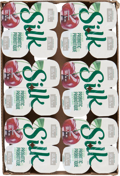 SILK VEGAN CHERRY YOGURT, 6 X 4 X 95 G