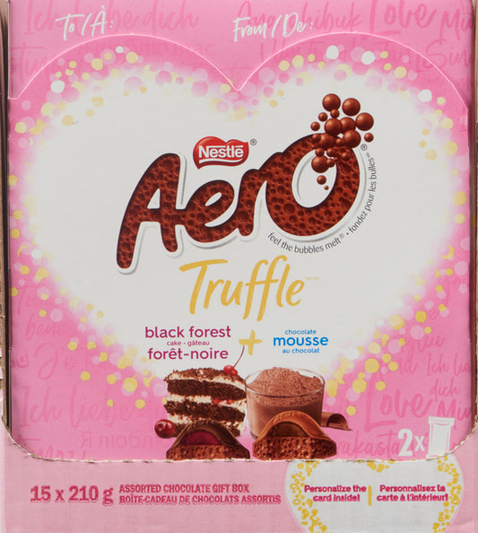 NESTLE AERO TRUFFLE ST. VALENTINE'S GIFT, 15 X 210 G