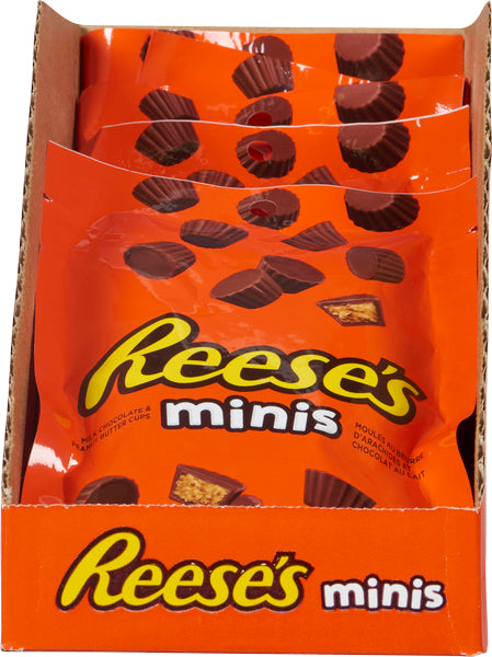 REESE MINI PEANUT BUTTER CUPS, 6 X 104 G