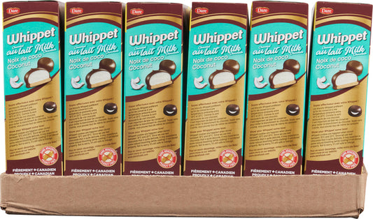 WHIPPET MILK CHOCOLATE COCONUT, 12 X 230 UN