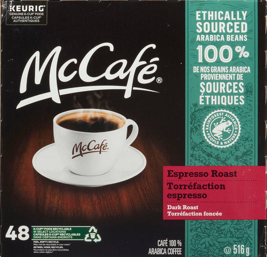 MCCAFE ESPRESSO 48 KCUP, 4 X 48 UN