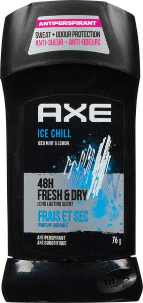 AXE ANTIPERSPIRANT ICE CHILL, 6 X 76 G