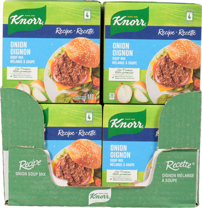 KNORR SOUP ONIONS, 16 X 4 X 28.25 G