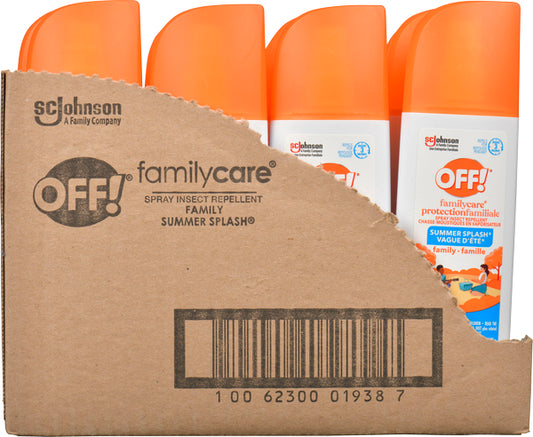 OFF! MOSQUITO REPELLENT AEROSOL, 12 X 175 ML