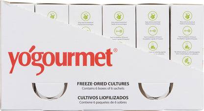 YOGOURMET  CULTURE YOGURT PROBIOTIC, 6 X 18 G