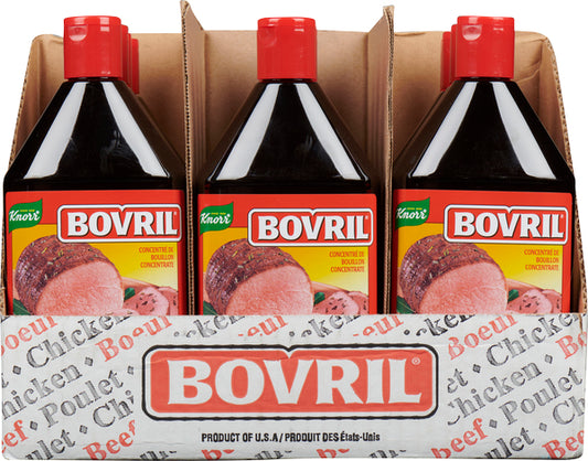 BOVRIL LIQUID BEEF BOUILLON, 12 X 750 ML