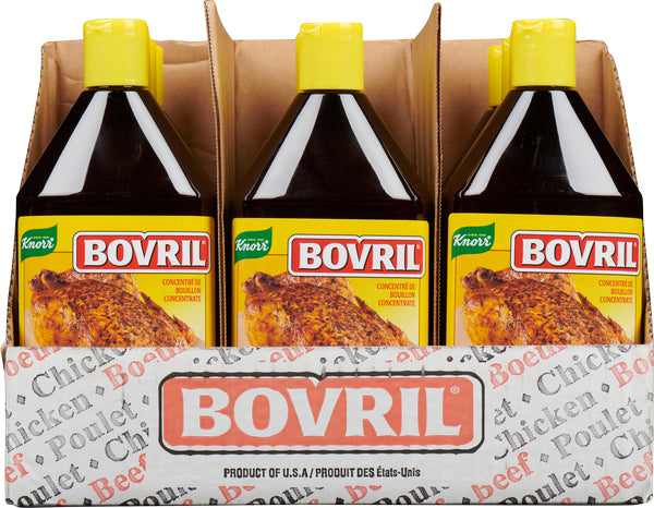 BOVRIL LIQUID CHICKEN BOUILLON, 12 X 750 ML