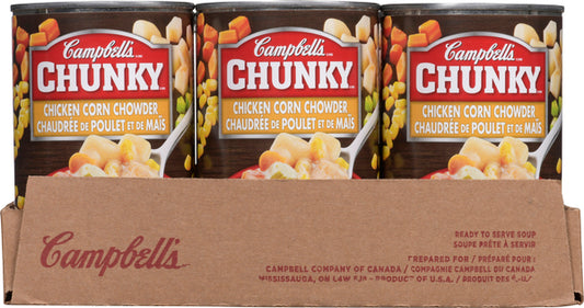 CAMPBELL CHUNKY CREAMY CHICKEN SOUP, 12 X 515 ML