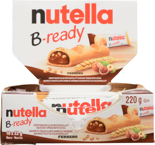 NUTELLA B-READY SPREAD, 10 X 22 G