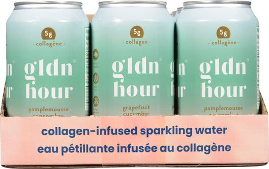GLDN HOUR, GRAPEFRUIT CUCUMBER, 12 x 355ML