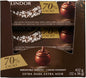 LINDOR 70% COCOA 3 PACK, 12 X 36 G