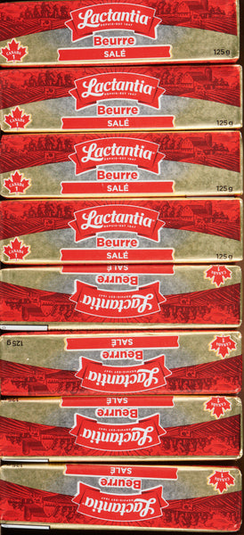 LACTANTIA SALTED BUTTER, 32 X 125 G