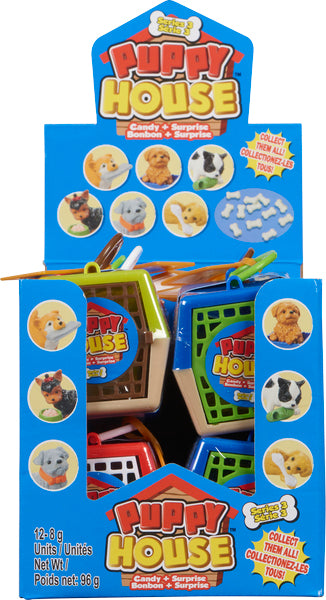 EXCLUSIVE HOME-MADE PUPPY CANDY, 12 X 8 G