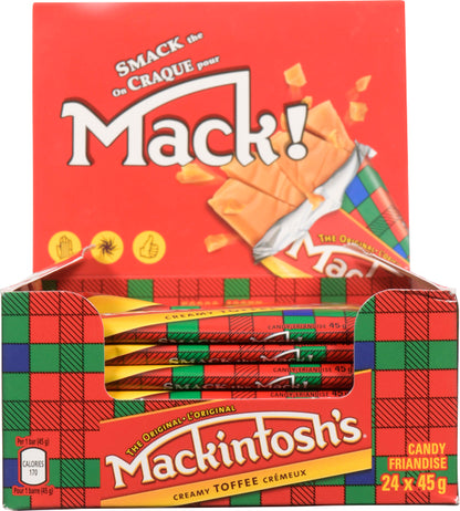 MACKINTOSH TOFFEE BAR, 24 X 45 G