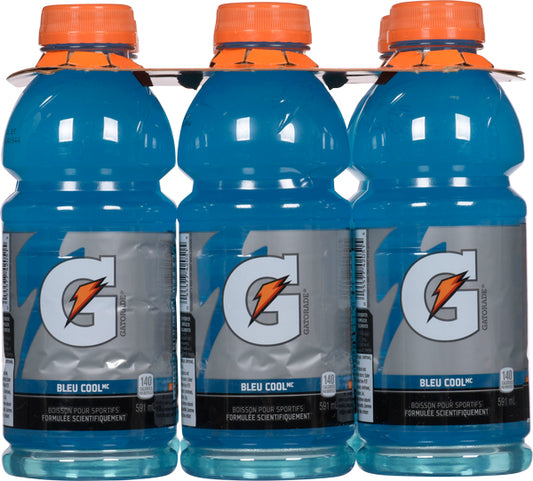 GATORADE DRINK BLUEBERRY SPLASH, 4 X 6 X 591 ML