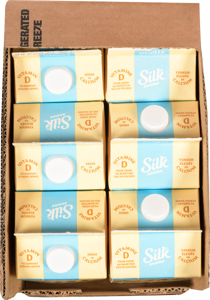 SILK VANILLA OAT MILK, 6 X 1.75 L