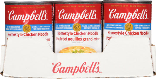 CAMPBELL OLD-FASHIONED CHICKEN VEGETABLE SOUP GRANDMA STYLE, 12 X 284 ML