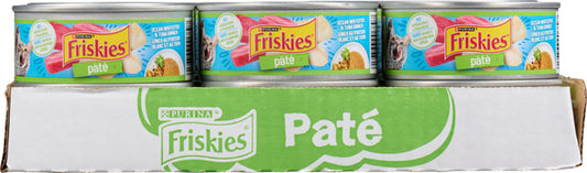 FRISKIES CAT FOOD TUNA FISH, 24 X 156 G