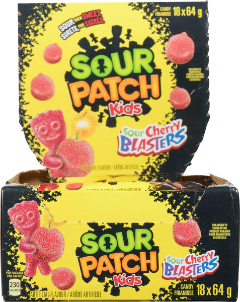 MAYNARDS CHERRY SURPRISES CANDY, 18 X 64 G
