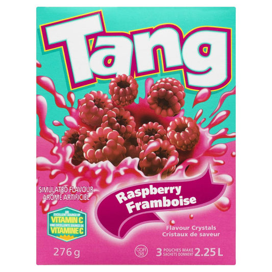 TANG RASPBERRY CRYSTALS, 20 X 3 X 92 G
