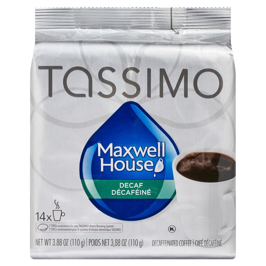 MAXHOUSE TASSIMO DECAF COFFEE 14, 5 X 110 G