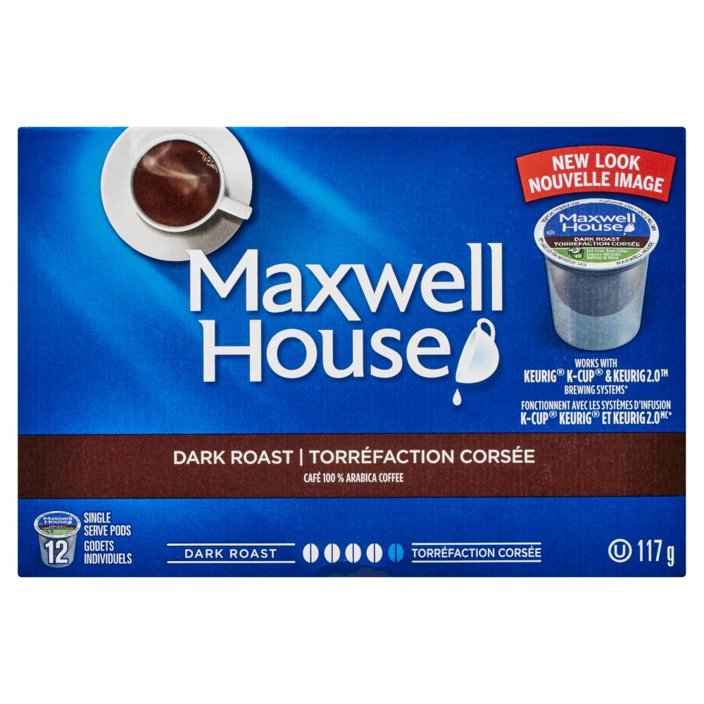 MAXHOUSE CORSICAN ROAST 12 K-CUP MH, 6 X 117 G