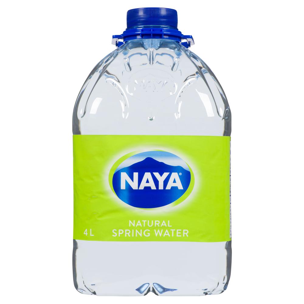 NAYA NATURAL SPRING WATER, 4 x 4L