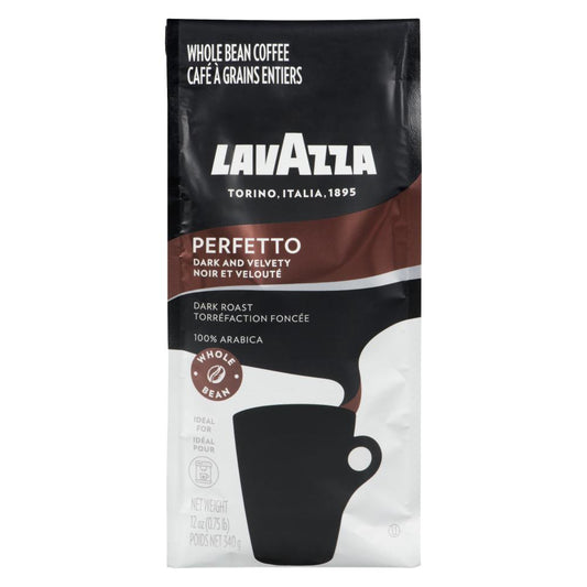 LAVAZZA PERFETTO COFFEE BEANS, 6 X 340 G