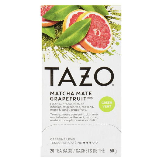 TAZO MATCHA MATE PAMPL TEA, 6 X 20 UN