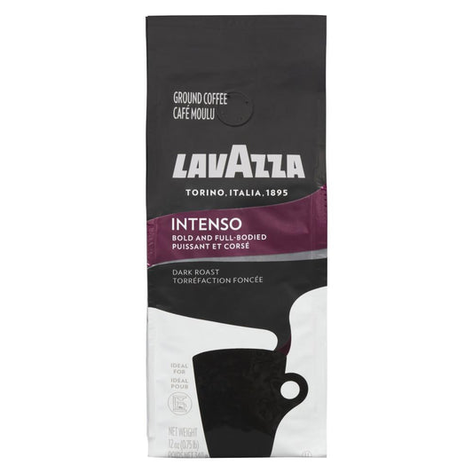 LAVAZZA INTENSO GROUND COFFEE, 6 X 340 G