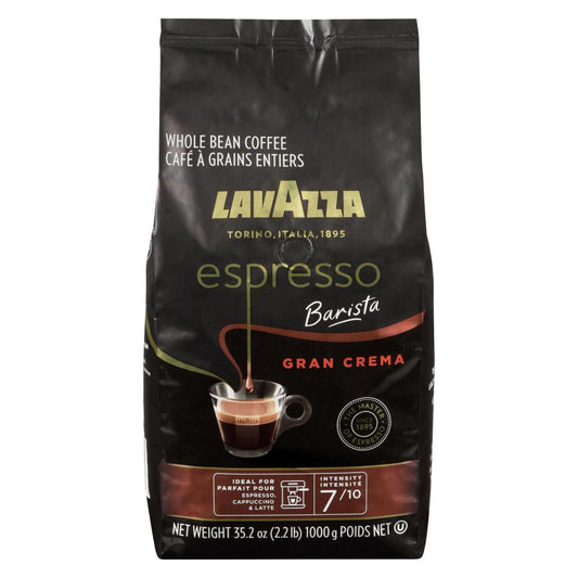 LAVAZZA ESPRESSO GRAN CREMA COFFEE BEANS, 6 X 1 KG